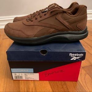 Men’s size 13 brown Reebok Walk Ultra 7 DMX Max new in box